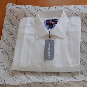Johnston & Murphy Men's Herringbone Shirt
